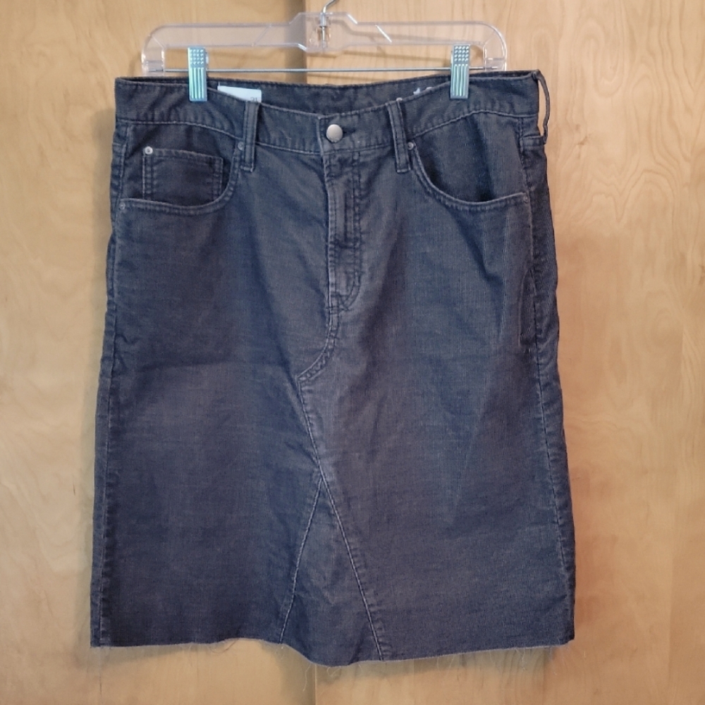 GAP 1969 Brown Cord Skirt